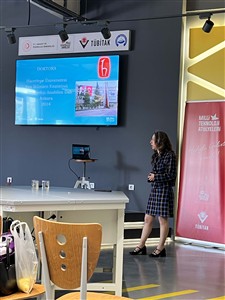 Doç. Dr. Gamze Tan'dan Üniversitemiz Milli Teknoloji Atölyesinde TÜBİTAK Bilim Söyleşisi
