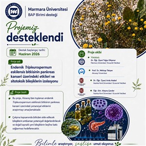 Endemik Tripleurospermum eskilensis Türünün Pankreas Kanseri Üzerindeki Etkilerinin Araştırılmasına Yönelik BAP Projesi Desteklendi