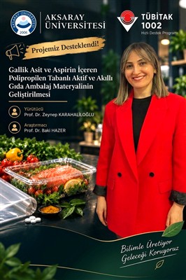Bölümümüz Projesine TÜBİTAK 1002 Desteği